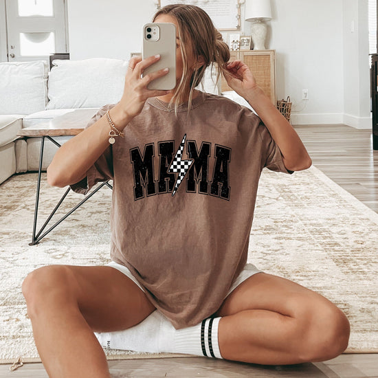 Mama Comfort Colors Graphic Tees (Lightning Condensed)