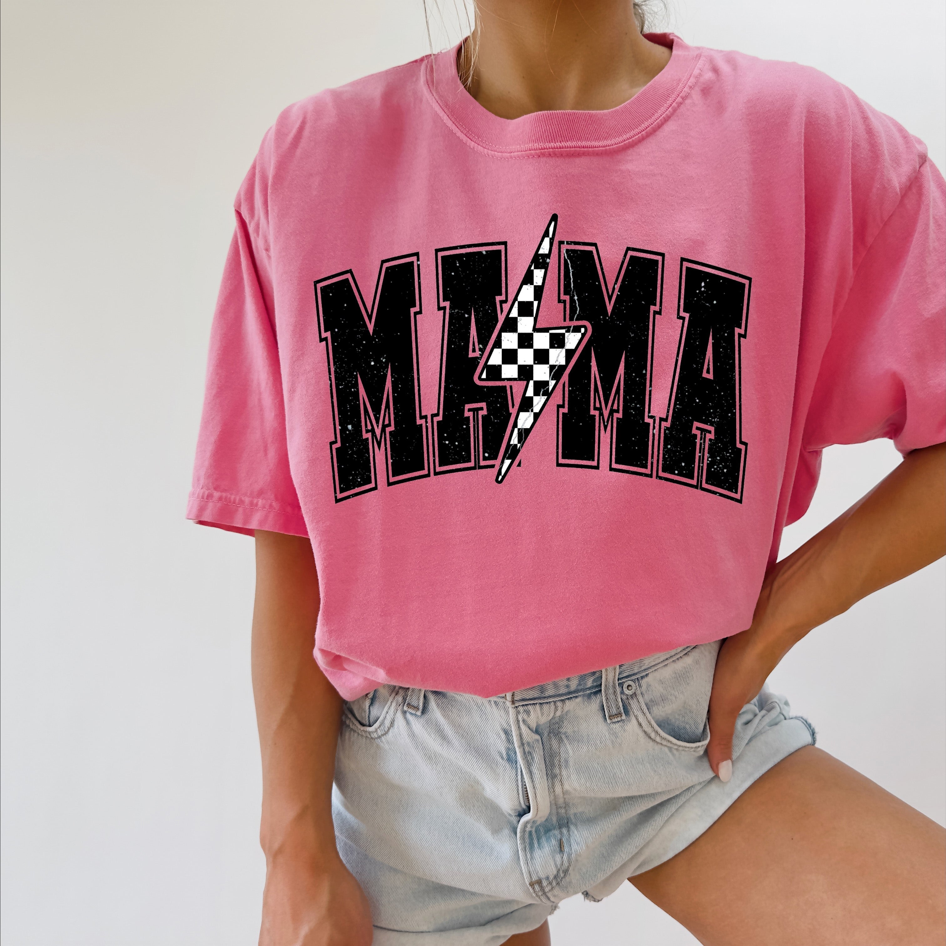 Mama Comfort Colors Graphic Tees (Lightning Condensed)