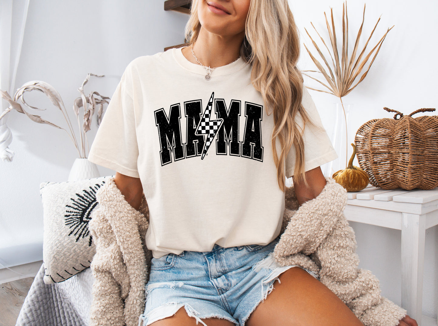 Mama Comfort Colors Graphic Tees (Lightning Condensed)