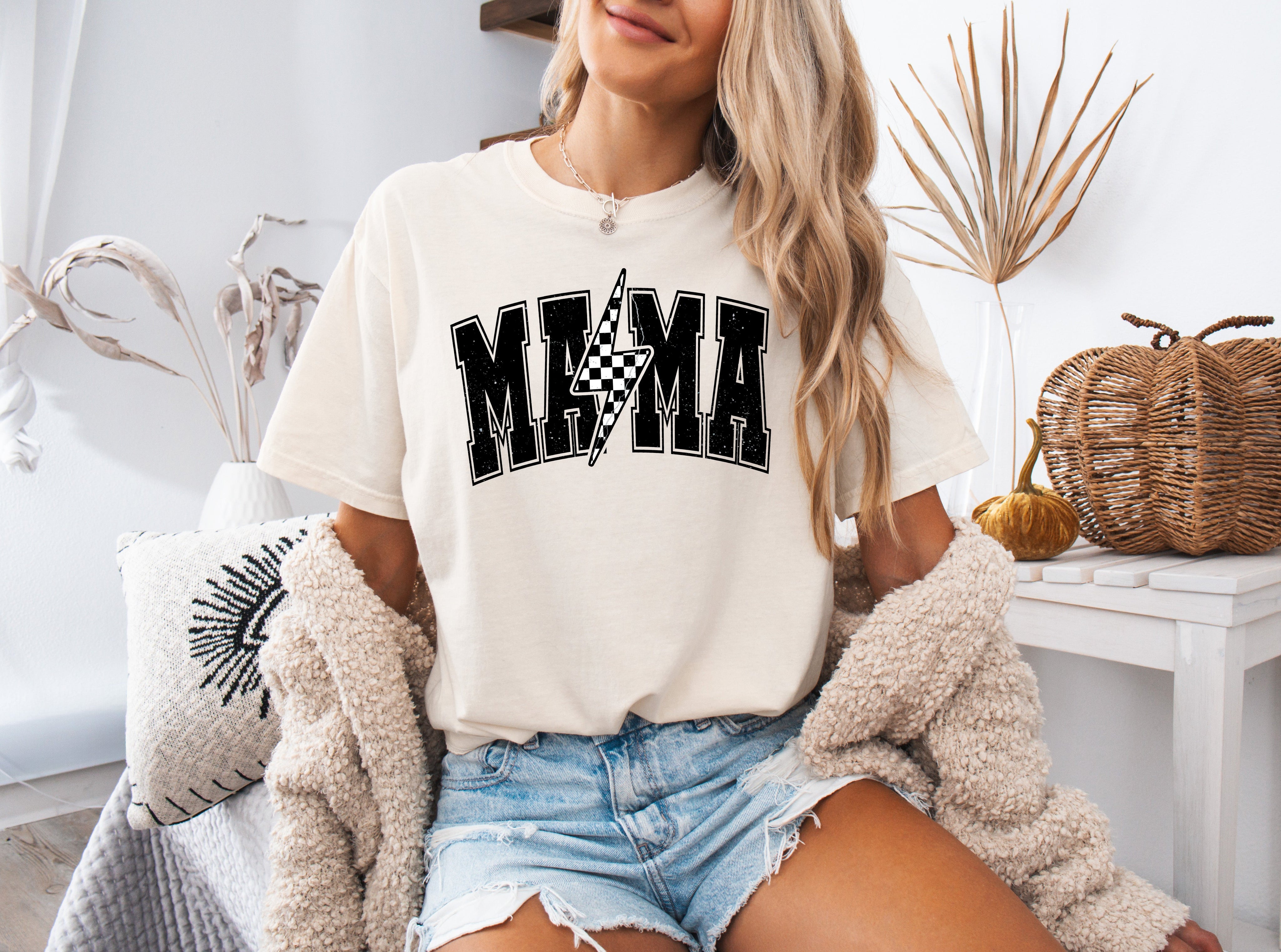 Mama Comfort Colors Graphic Tees (Lightning Condensed)