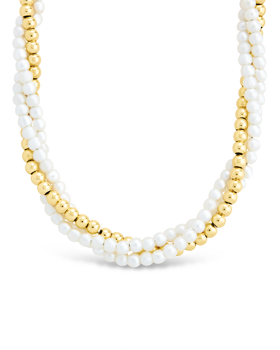 Patti Twisted Pearl Necklace