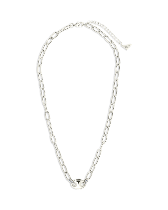 Bliss CZ Anchor Chain Necklace