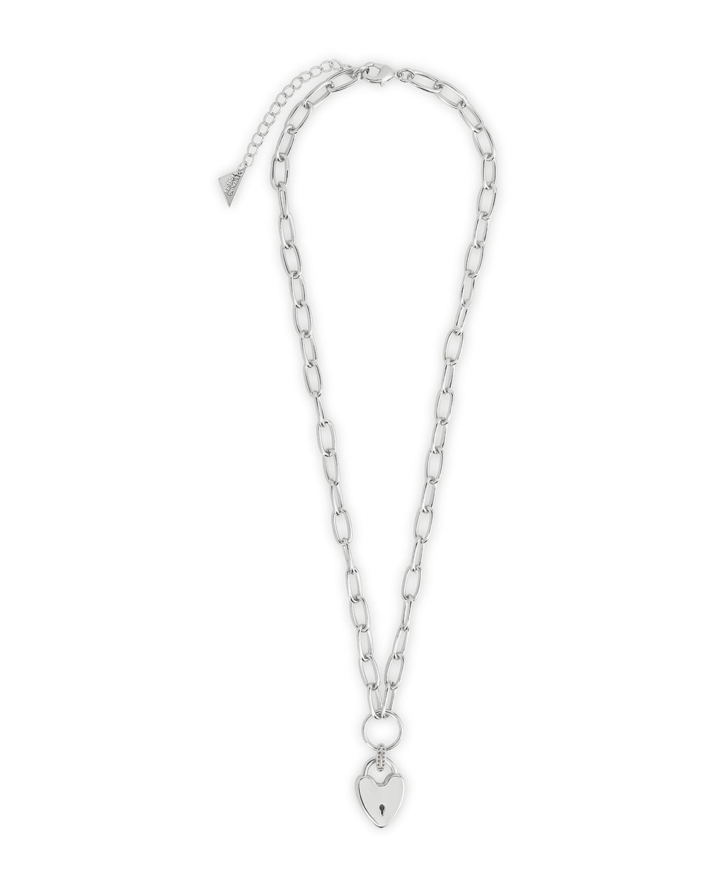 Mirren Heart Padlock Necklace
