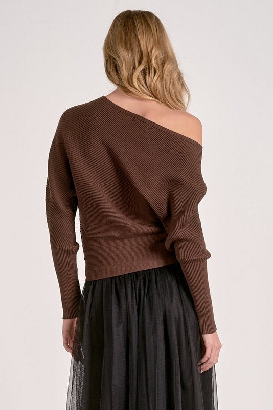 Saffron Sweater Dark Chocolate