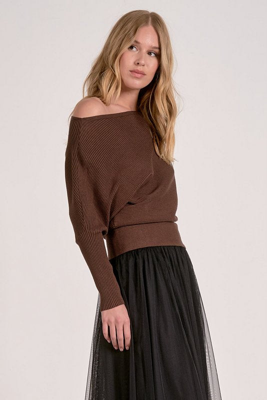 Saffron Sweater Dark Chocolate