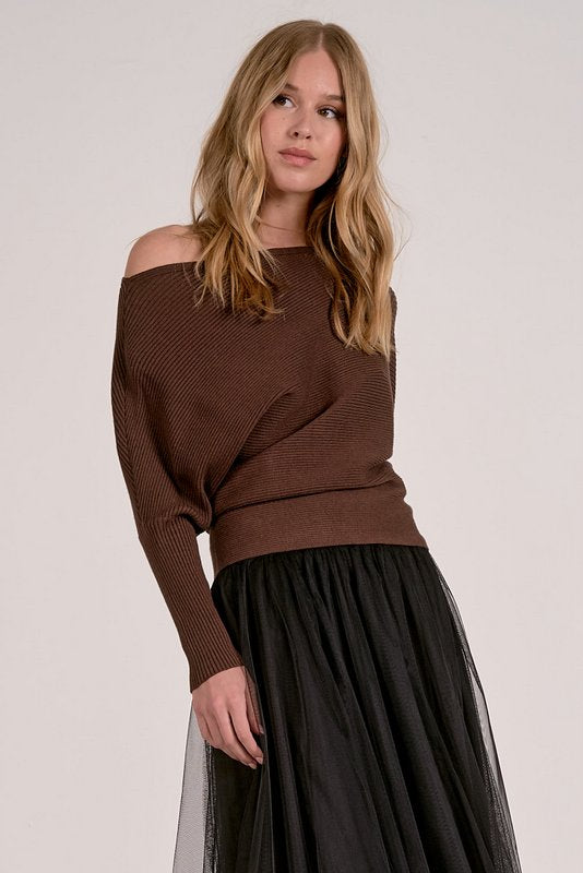 Saffron Sweater Dark Chocolate