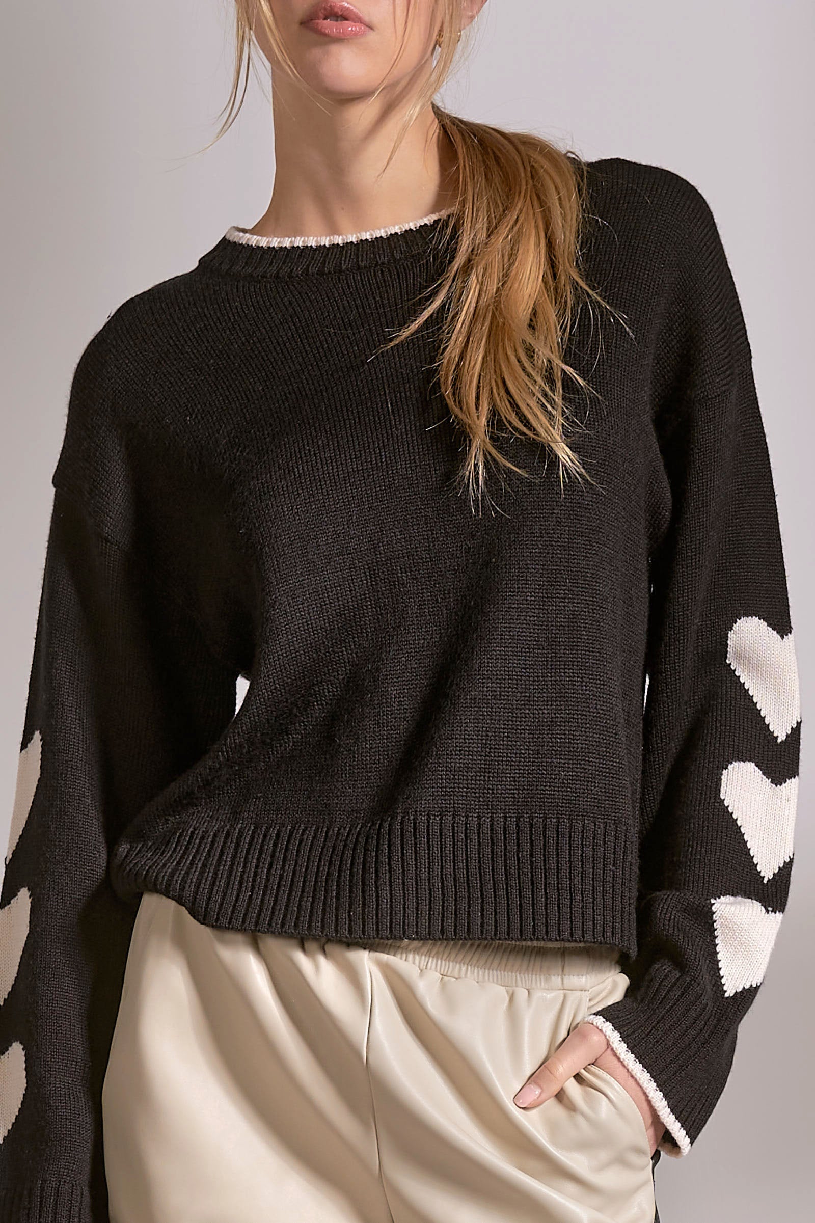 Hearts Sweater