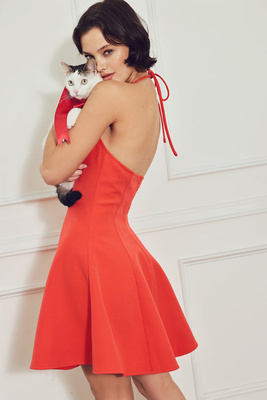 RODEO ROMANCE WOVEN MINI DRESS