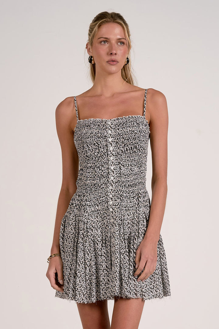Zola Mini Dress Black Zina