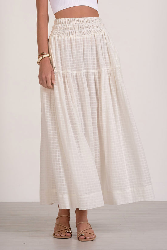 Wave Skirt Off White
