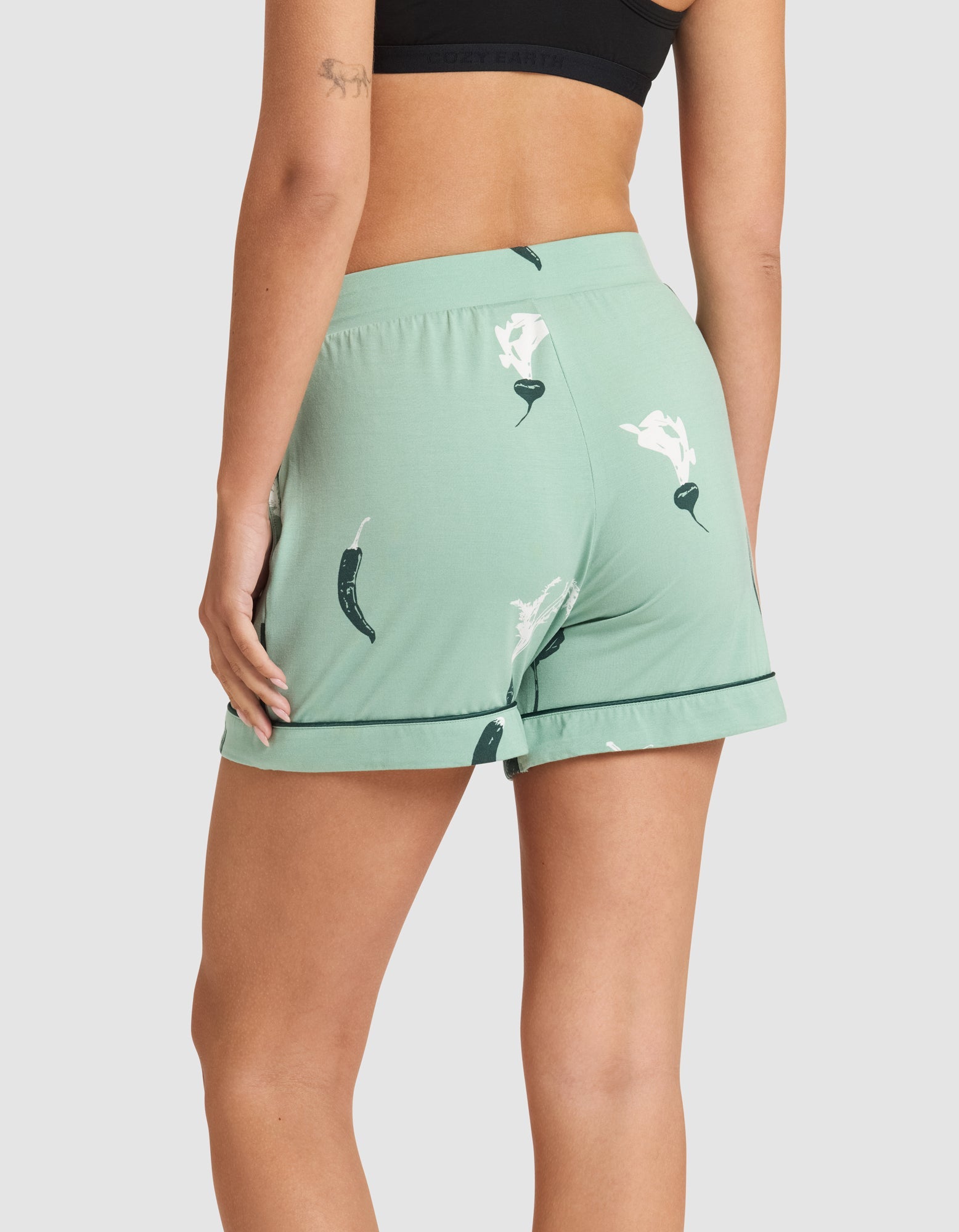 Women's Bamboo Stretch-Knit Short Sleeve Pajama Set