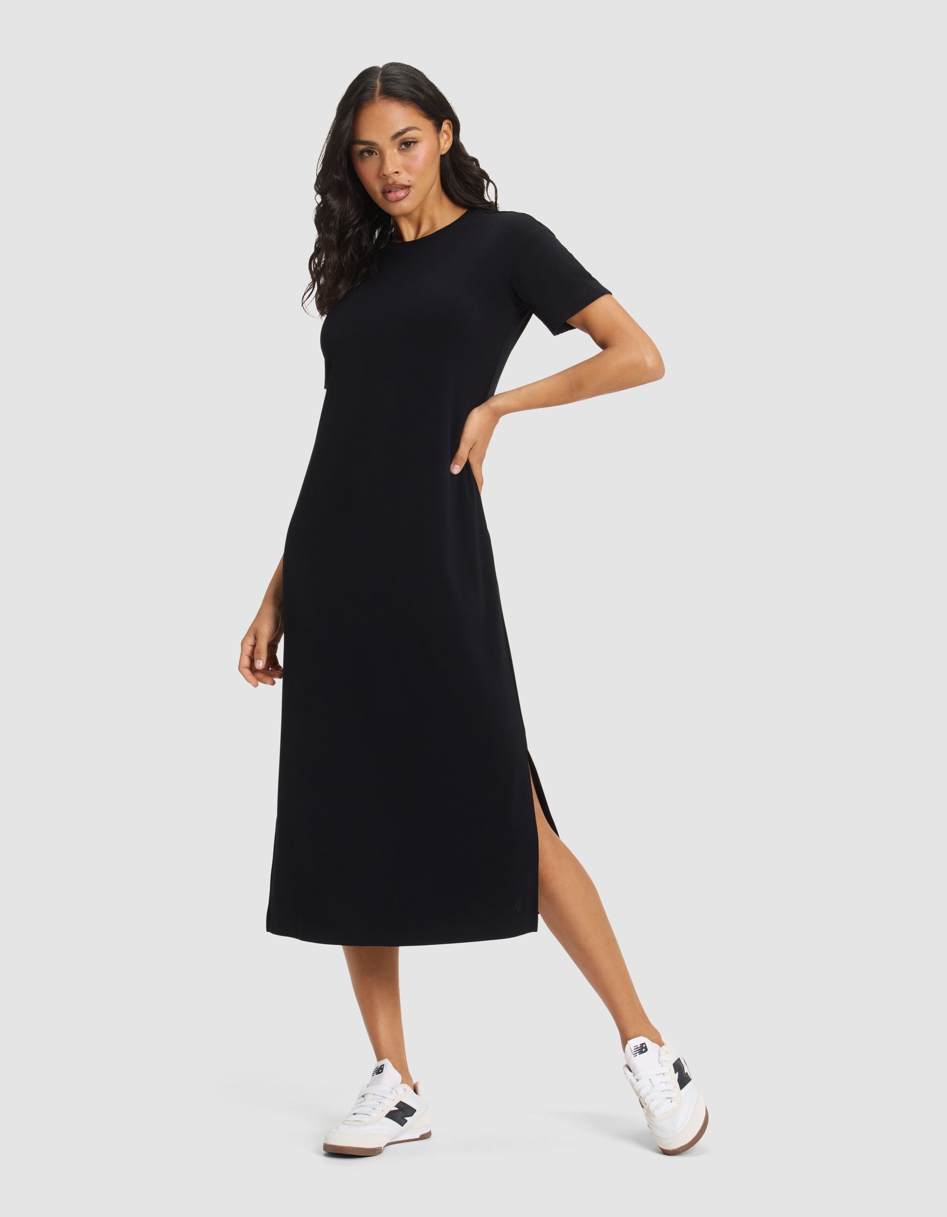 Women's Brushed Bamboo Midi Dress