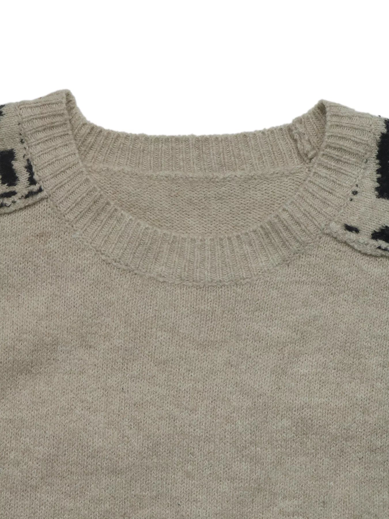 Leopard Round Neck Sweater