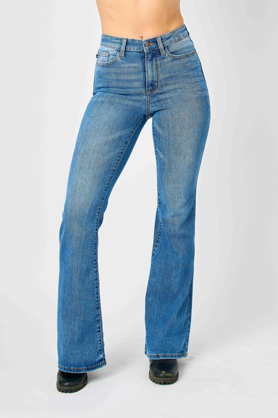 Judy Blue Full Size Hw Classic Flare Jeans