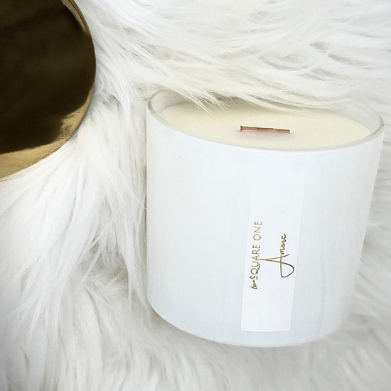 Amore Candle, Calm Vanilla Cashmere, 9 oz