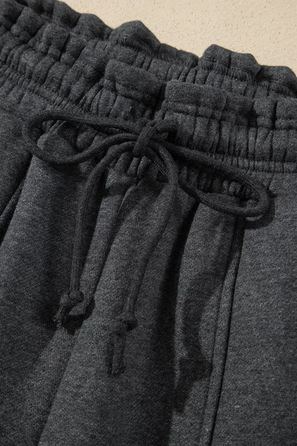 Crew Neck Long Sleeve Top and Joggers Set