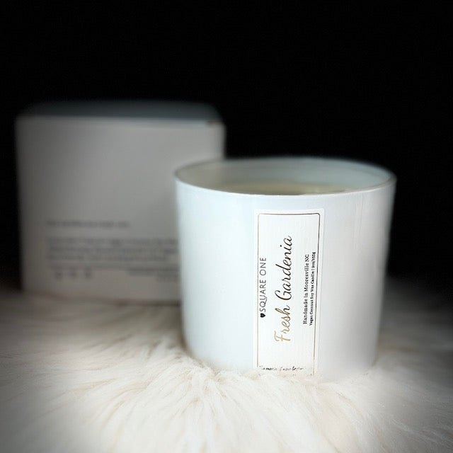 Fresh Gardenia Candle, Bright Gardenia Jasmine, 9 oz