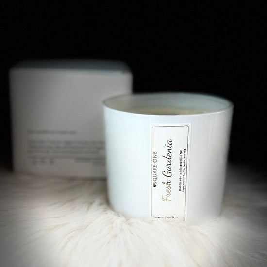 Fresh Gardenia Candle, Bright Gardenia Jasmine, 9 oz