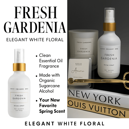 Fresh Gardenia Room Spray, Bright Gardenia Jasmine