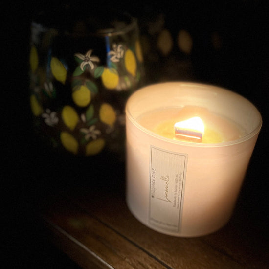 Limoncello Candle, Bright Lemon Vanilla, 9 oz