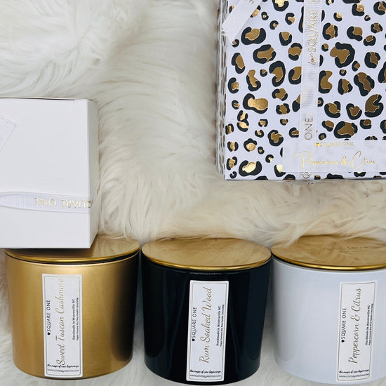 Rumsoaked Wood Candle, Dark Rum Oak, 9 oz