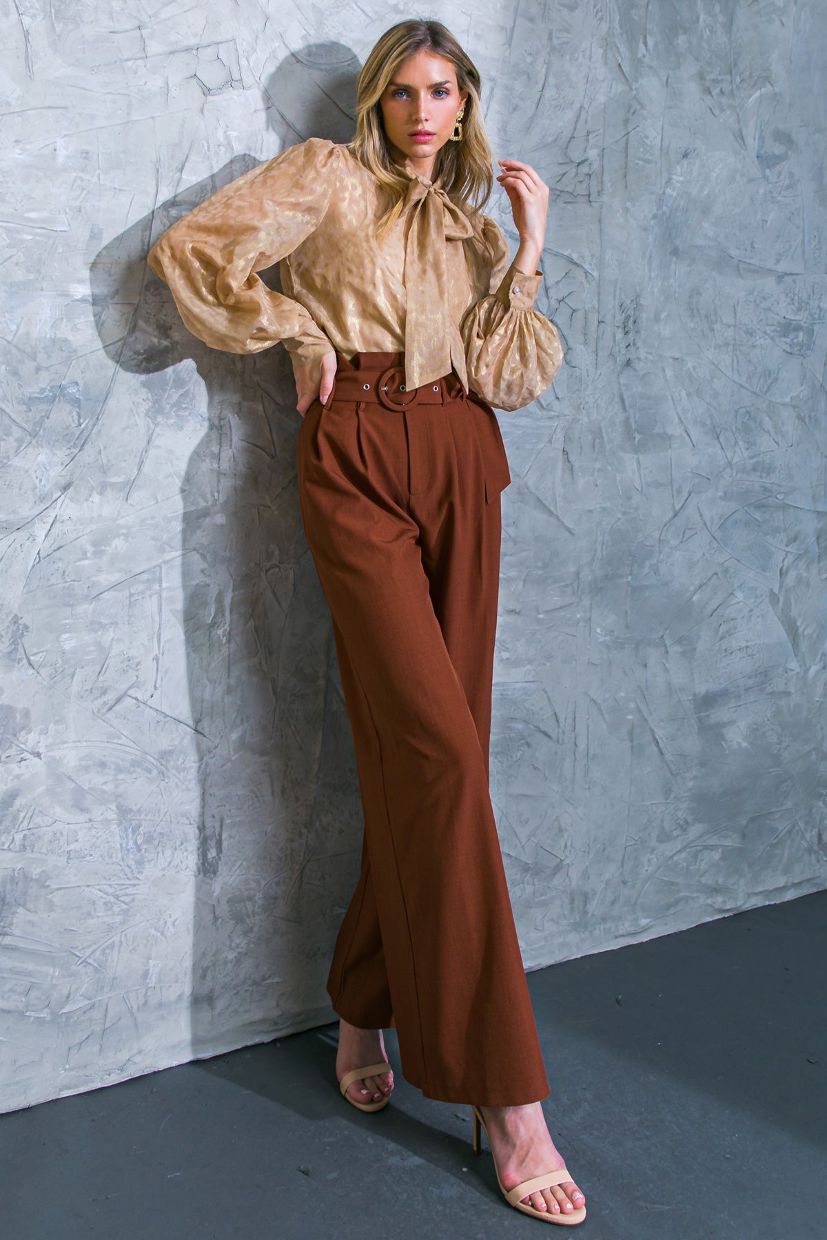 STARE DOWN THE PAST WOVEN PANTS