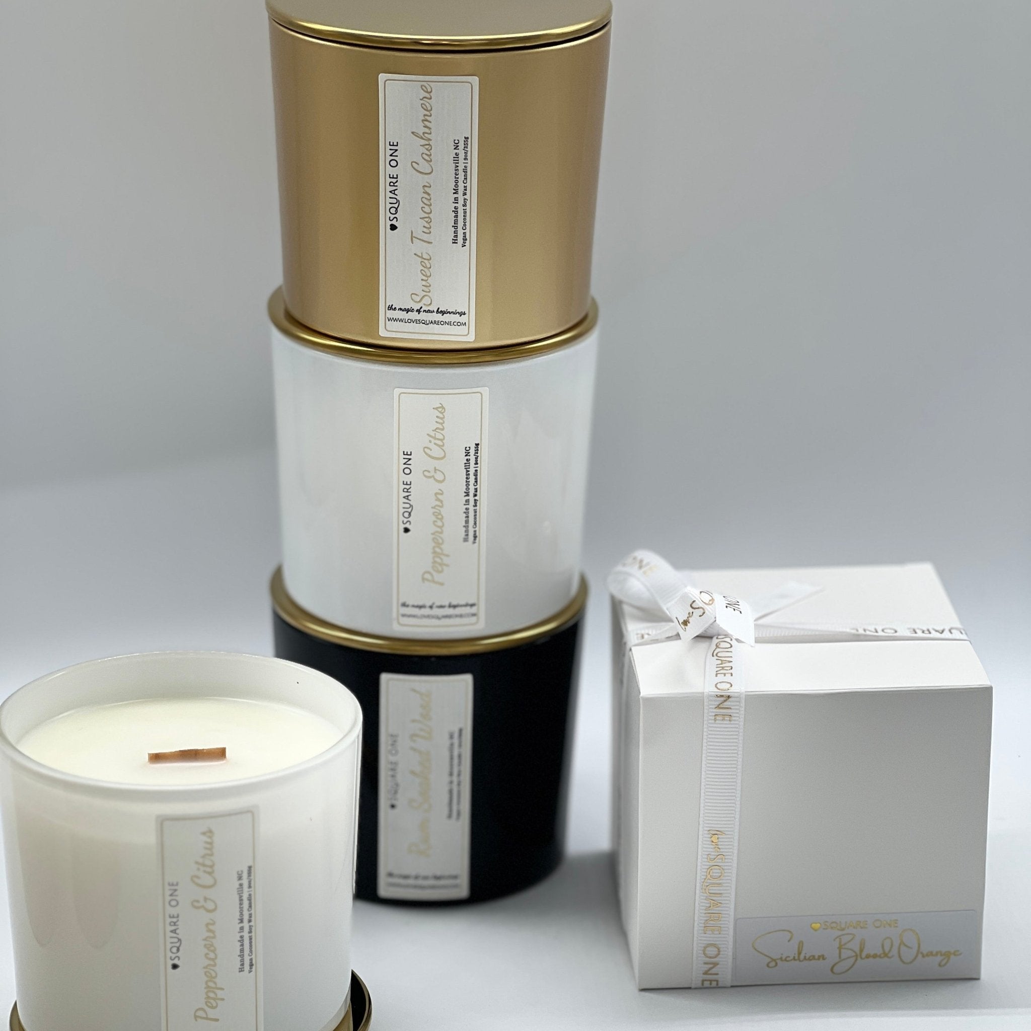 Rumsoaked Wood Candle, Dark Rum Oak, 9 oz