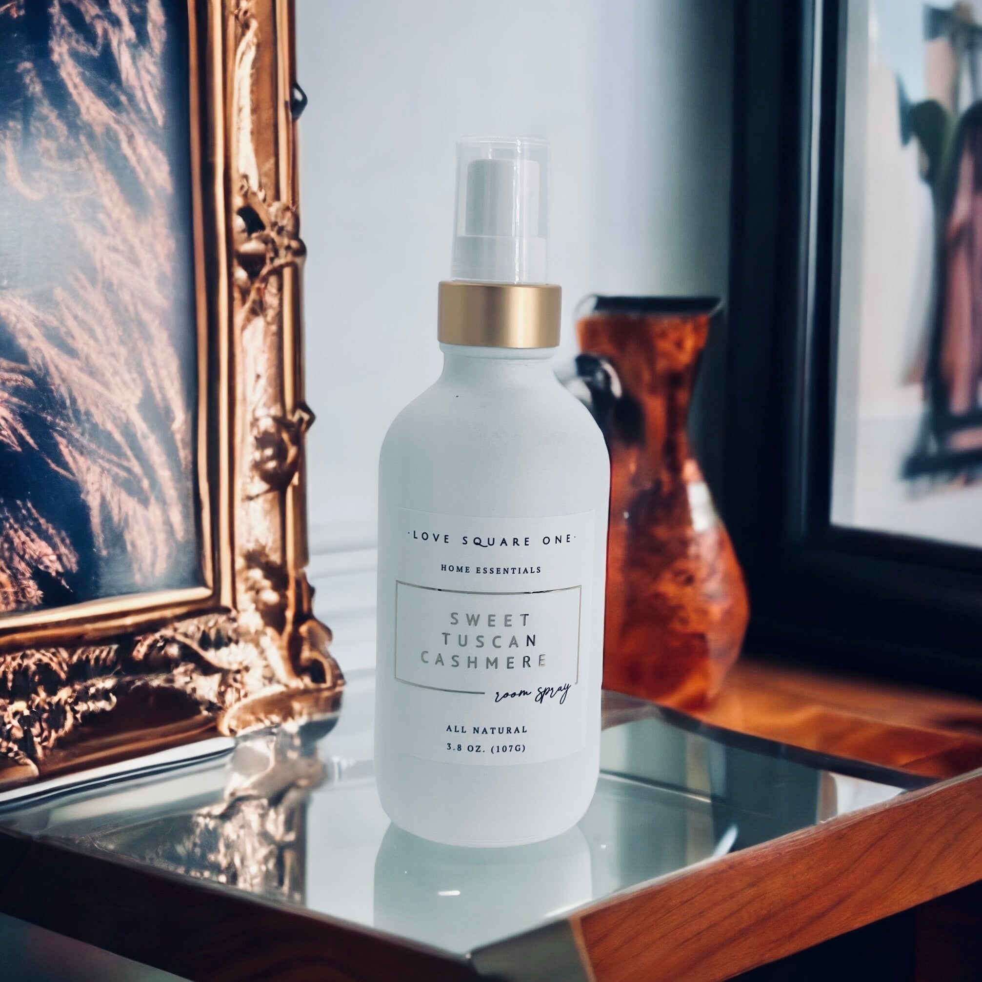 Sweet Tuscan Cashmere Room Spray, Soft Vanilla Amber, 3oz