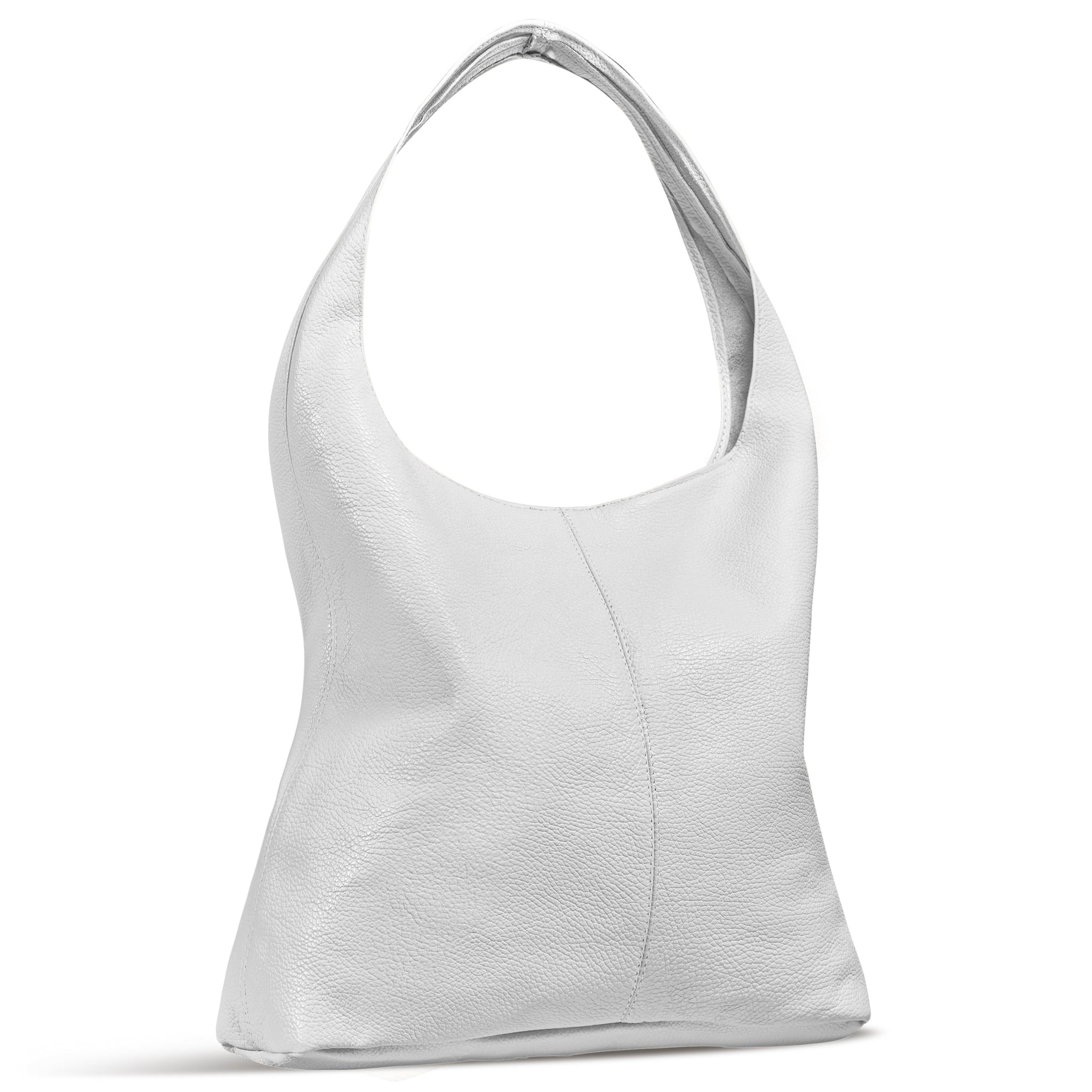 Calf Leather Hobo Bag