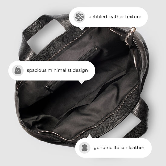 Calf Leather Tote Bag