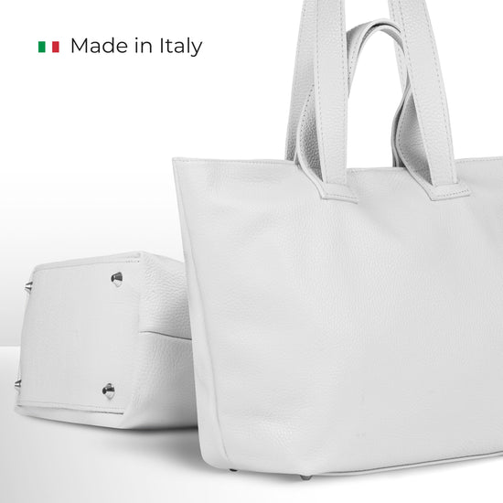 Calf Leather Tote Bag