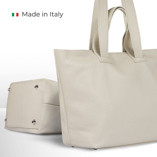 Calf Leather Tote Bag