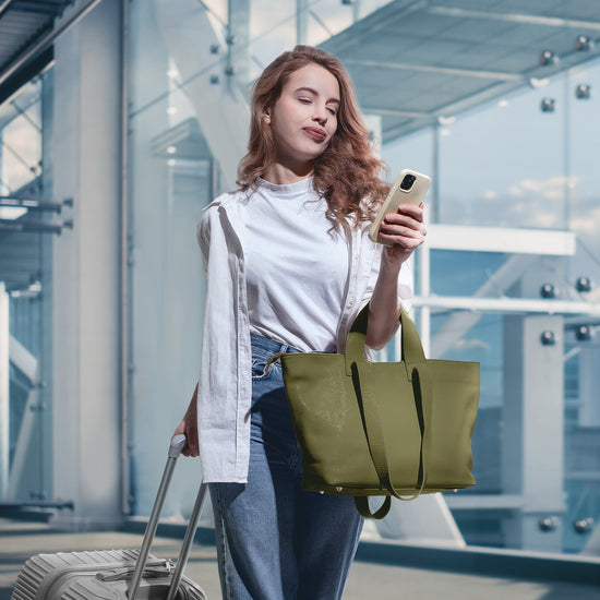 Calf Leather Tote Bag