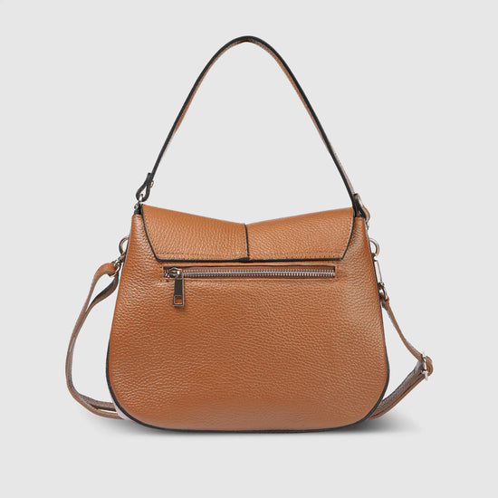 Calf Leather Shoulder Bag