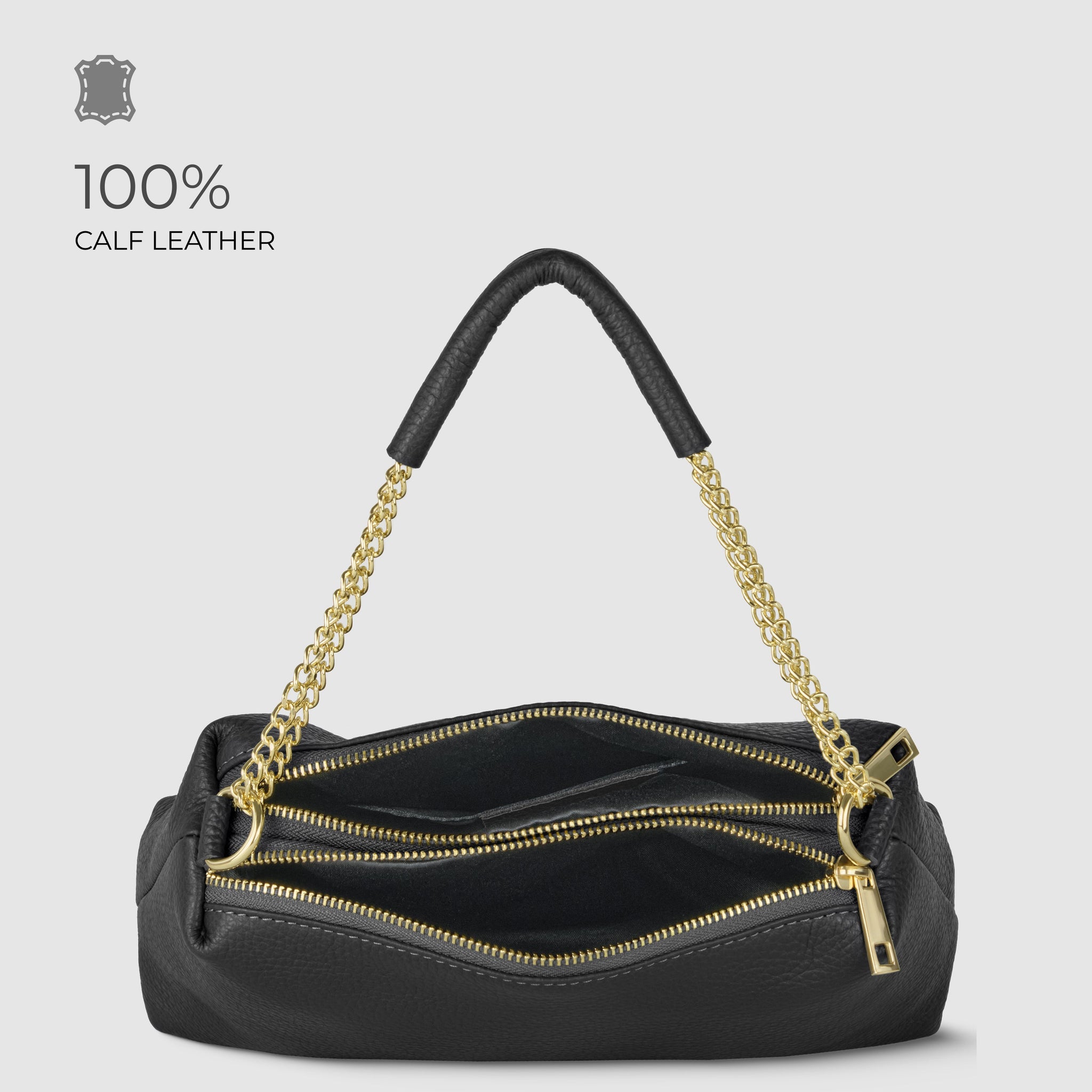 Calf Leather Crossbody Bag