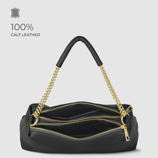 Calf Leather Crossbody Bag