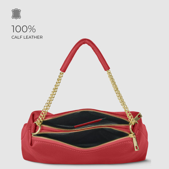 Calf Leather Crossbody Bag