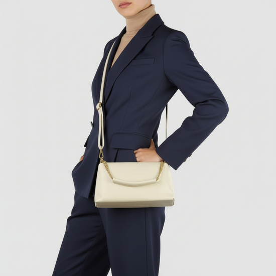 Calf Leather Crossbody Bag
