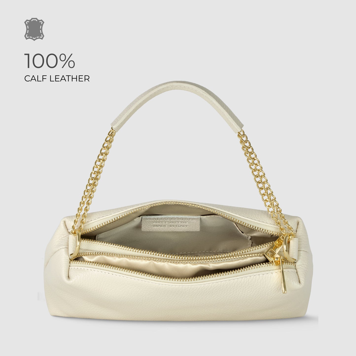 Calf Leather Crossbody Bag