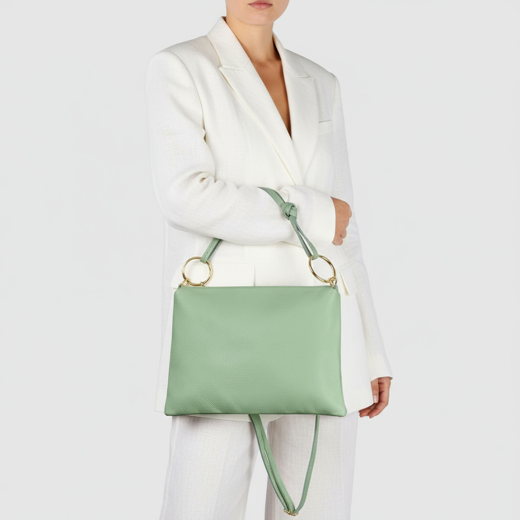 Calf Leather Shoulder Bag