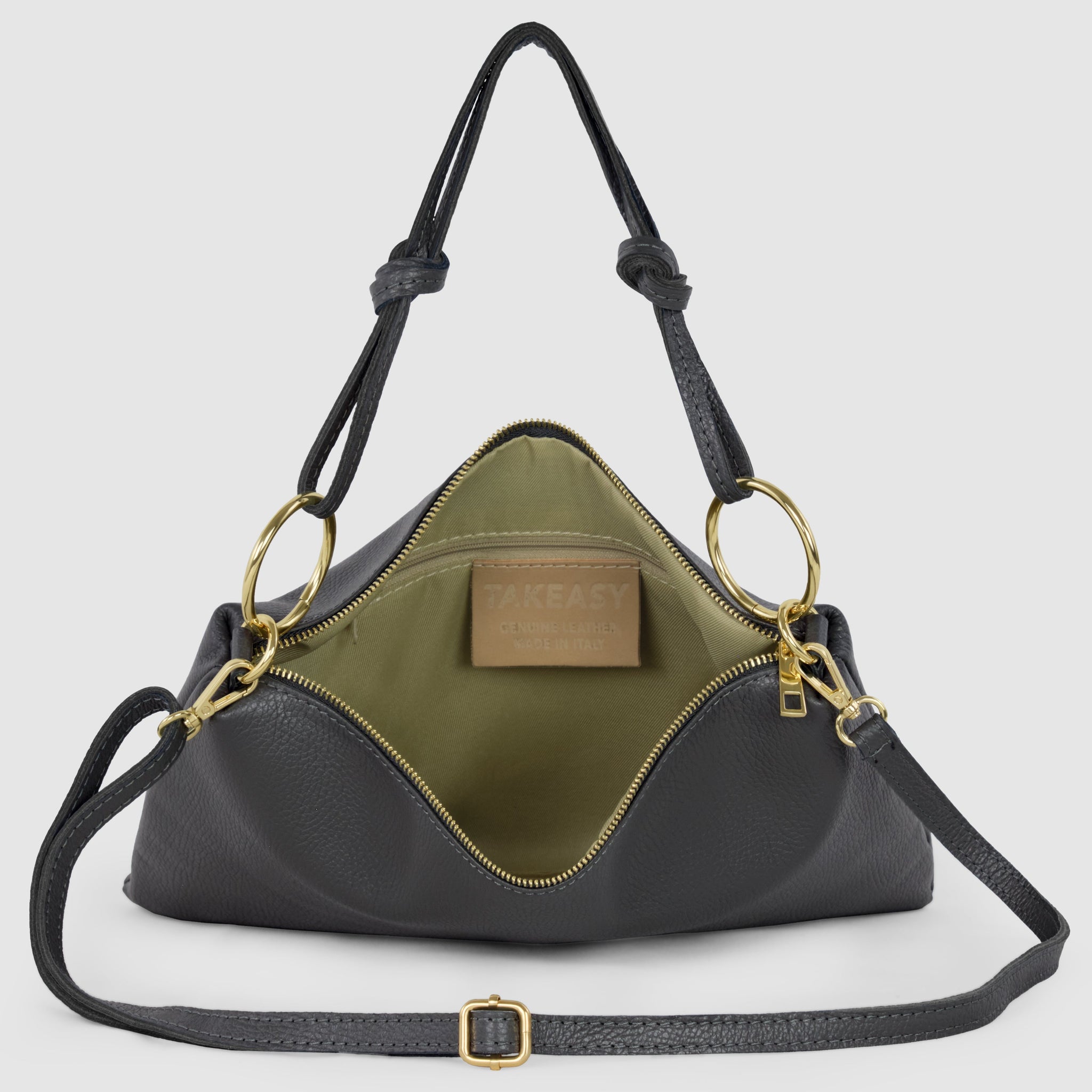 Calf Leather Shoulder Bag