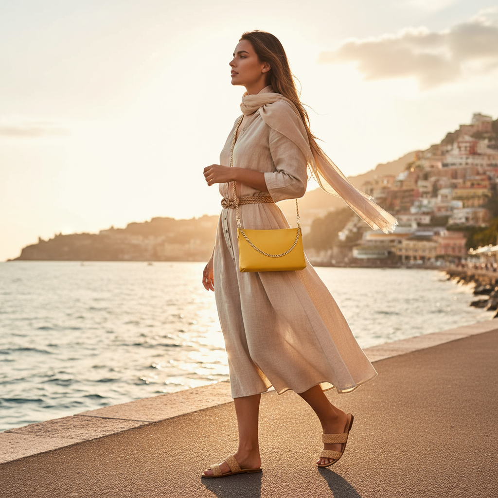 Calf Leather Crossbody Bag