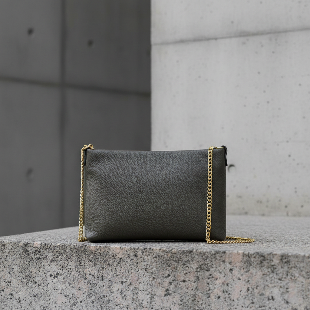 Calf Leather Crossbody Bag
