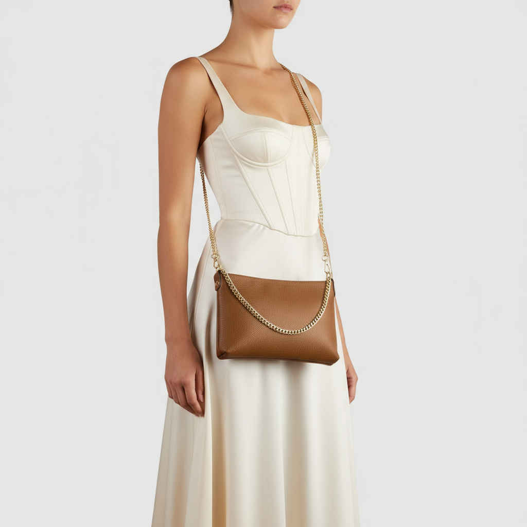 Calf Leather Crossbody Bag