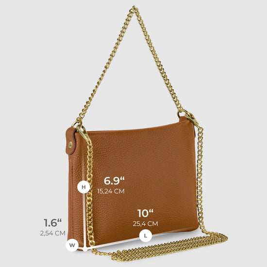 Calf Leather Crossbody Bag