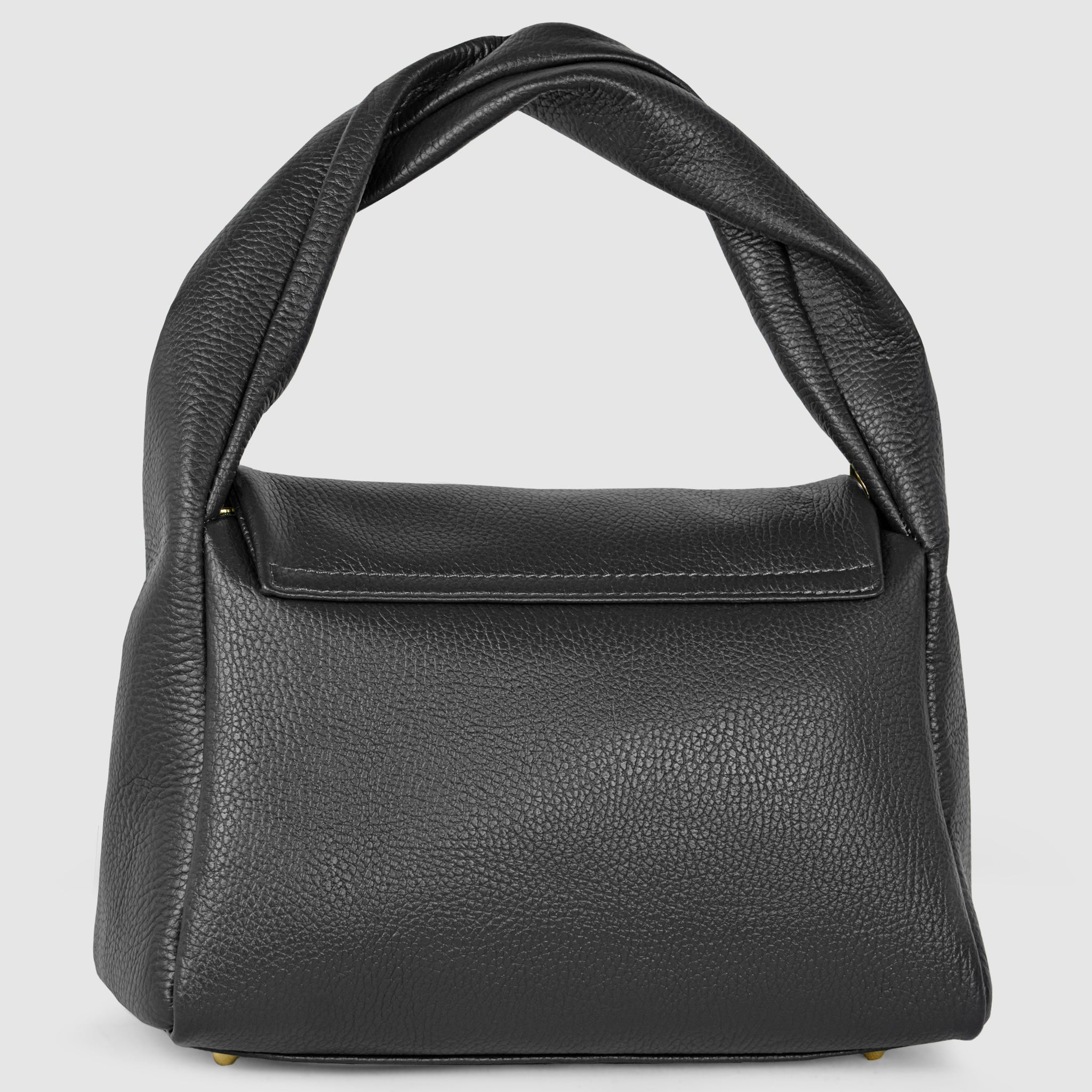 Calf Leather Top-Handle Bag