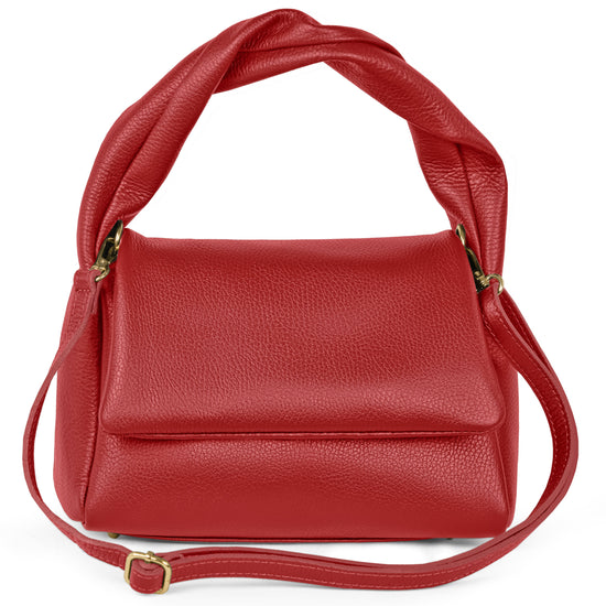 Calf Leather Top-Handle Bag