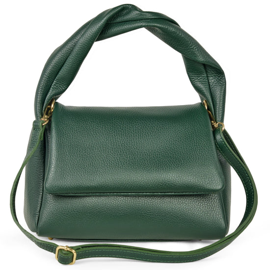 Calf Leather Top-Handle Bag