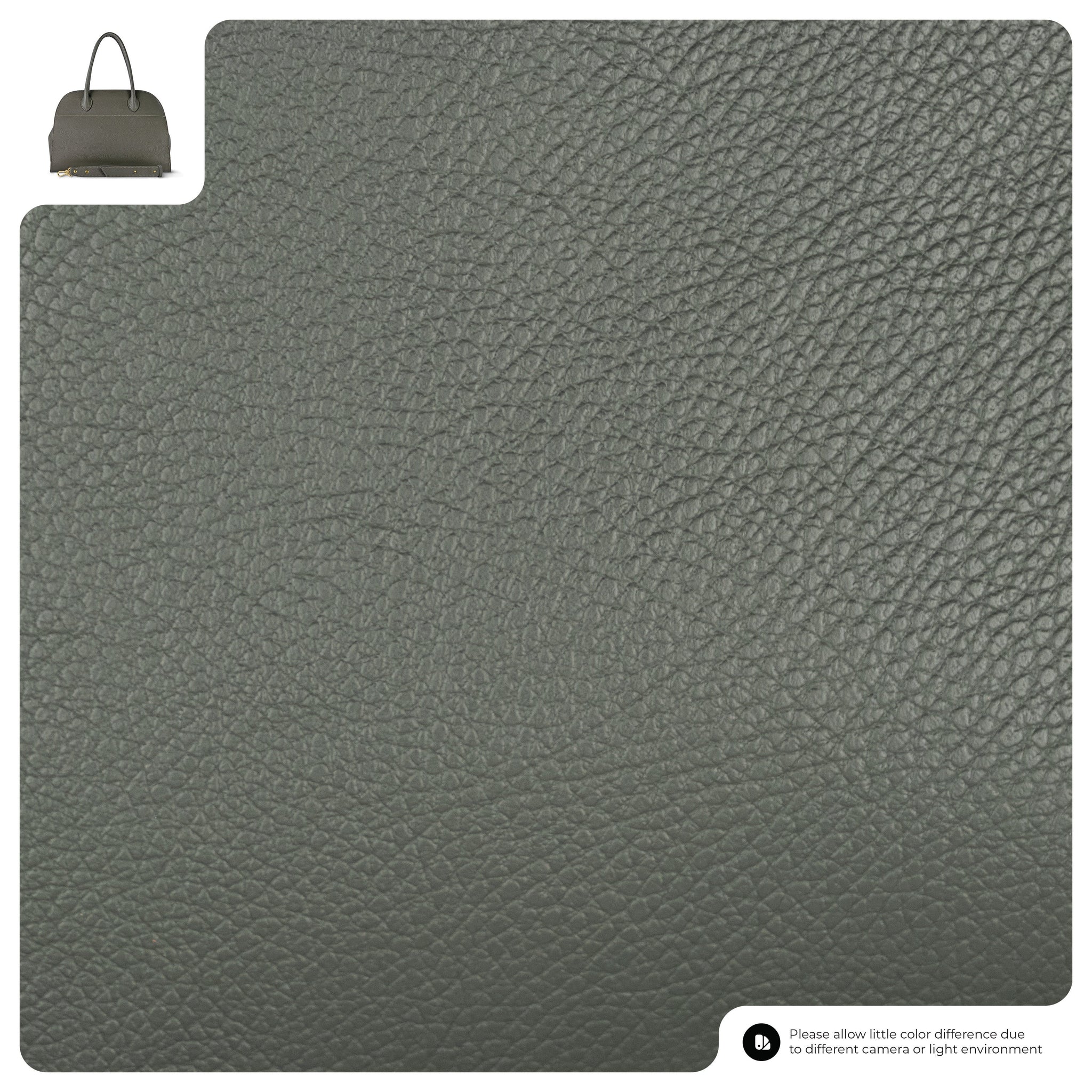 Italian Genuine Calf Leather Top-Handle Bag 413912