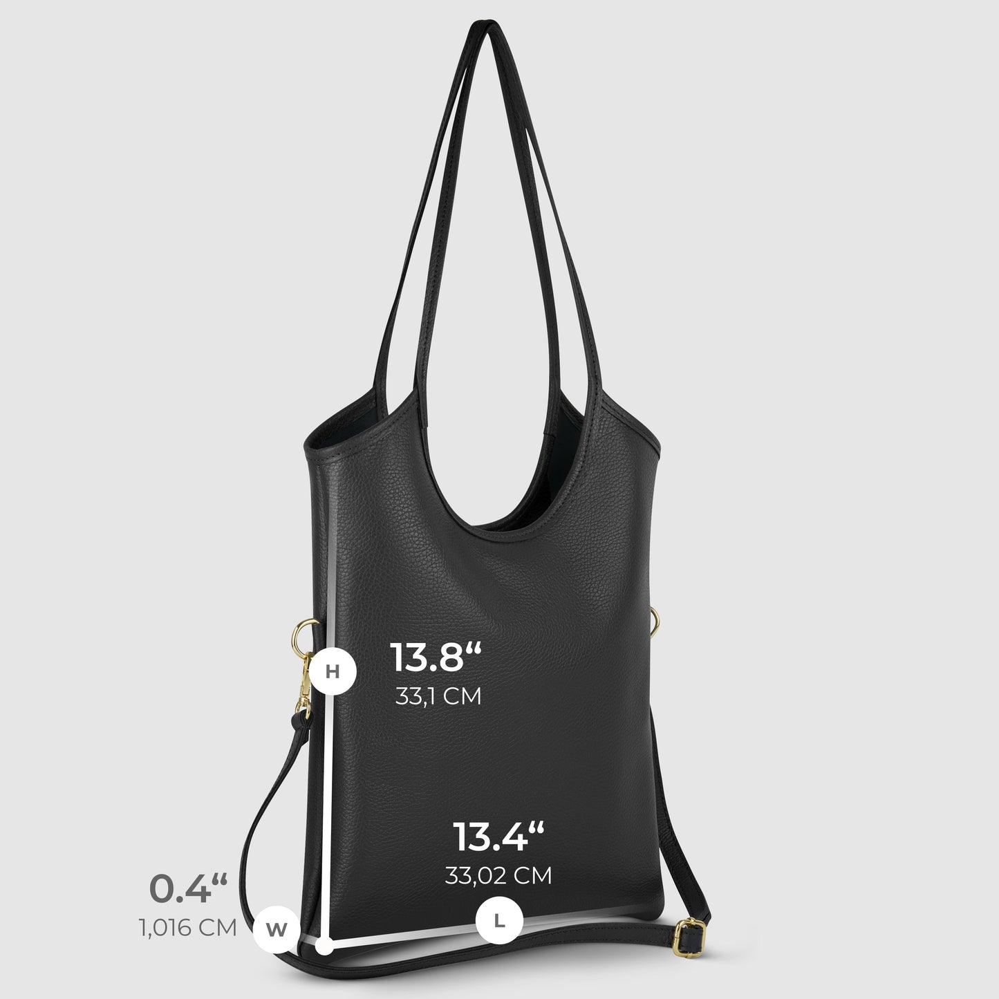 Calf Leather Tote Bag